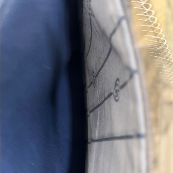 Brighton Blue Heart Design crossbody w/ silver chain handle - Picture 10 of 10